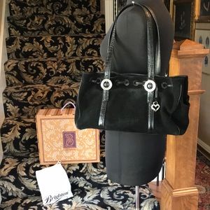 Vintage Brighton Cinclaire Suede/Leather Purse